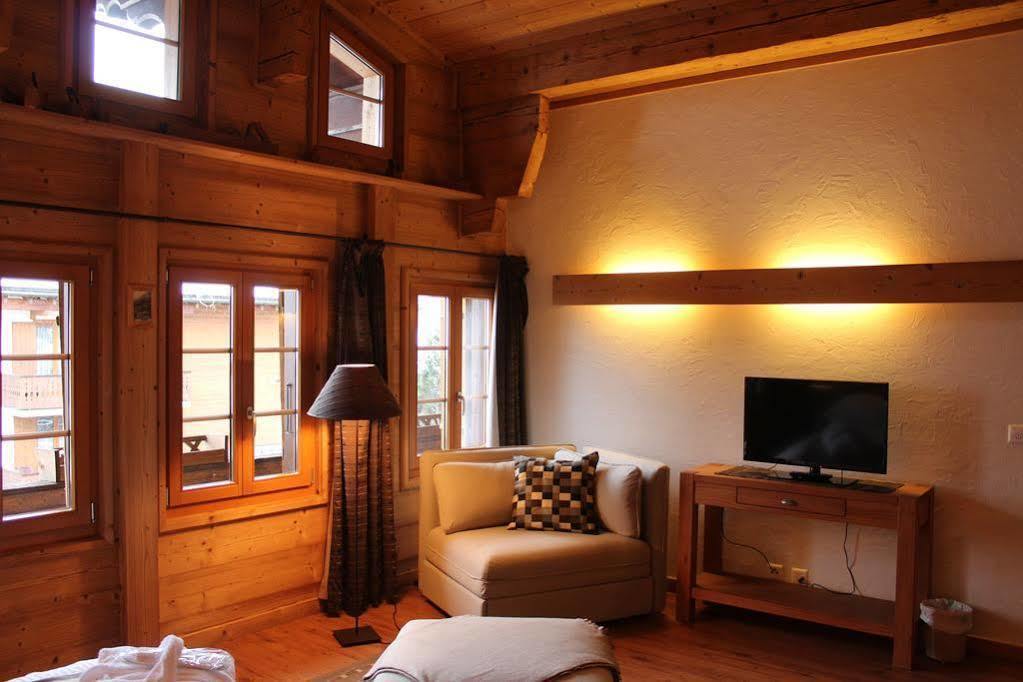 Hotel Restaurant Les Lilas Les Diablerets Exterior photo