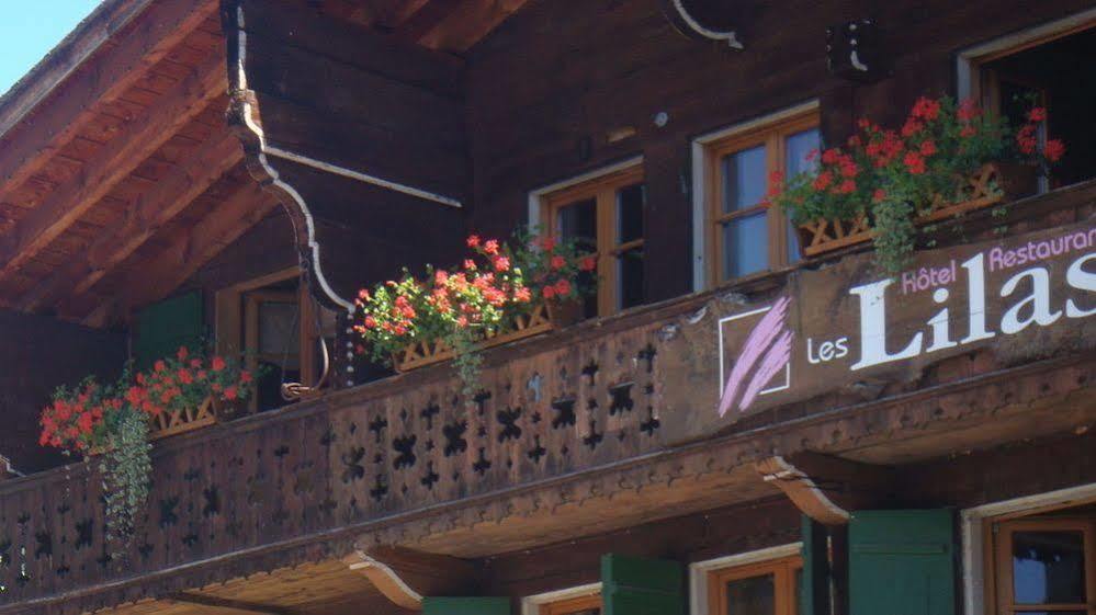 Hotel Restaurant Les Lilas Les Diablerets Exterior photo