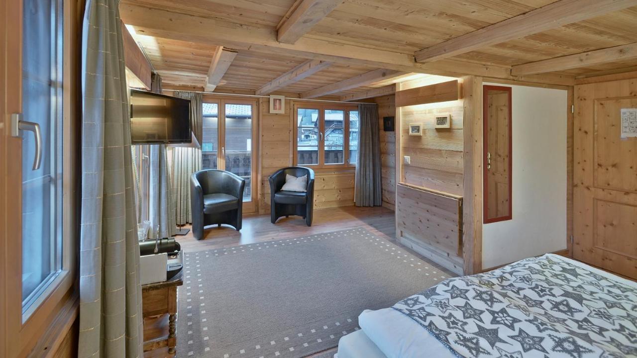 Hotel Restaurant Les Lilas Les Diablerets Exterior photo